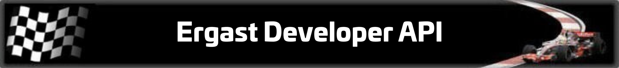 Ergast Developer API Ergast Developer API