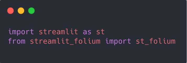 To make things work in Streamlit (compared to the previous notebook) the necessary additional Python libraries have to be installed and imported.